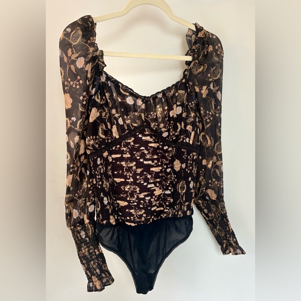 NWOT Free People Brunch Date Bodysuit - Size Large? - Picture 5 of 16
